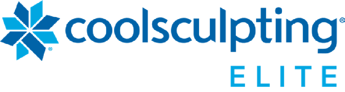 Logo CoolSculpting® Elite – traitement de réduction des graisses par le froid, non invasif.
